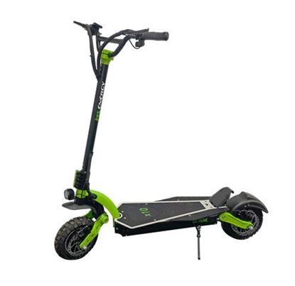 Picture of MS ENERGY e-romobil x10 black green