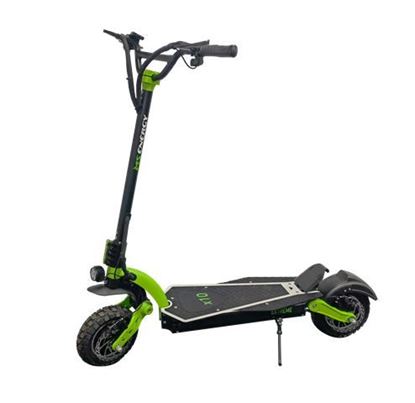 Slika MS ENERGY e-romobil x10 black green