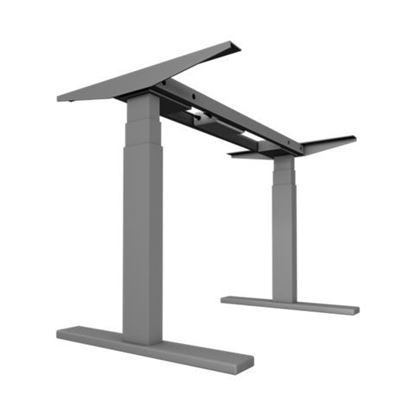Slika UVI DESK Električni Sit-Stand okvir stola siva (motor 3 razine)