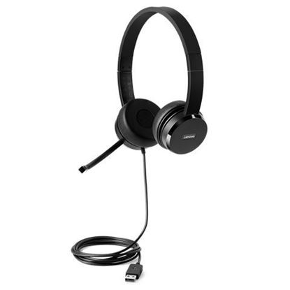 Picture of Lenovo slušalice 100 Stereo USB Headset, 4XD0X88524