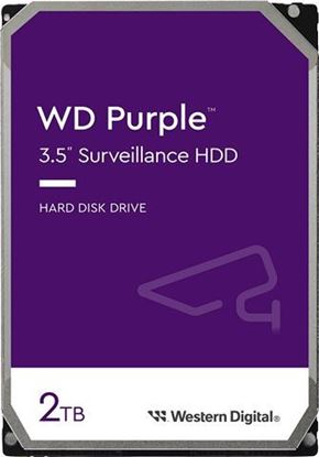 Slika HDD Interni WD Purple Surveillance 2TB 3,5" SATA WD23PURZ