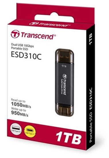 Picture of SSD EXT 1TB TS ESD310C DUAL