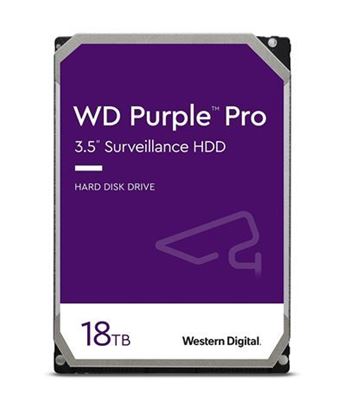 Picture of HDD Interni WD Purple Pro Surveillance 18TB 3,5" SATA WD181PURP