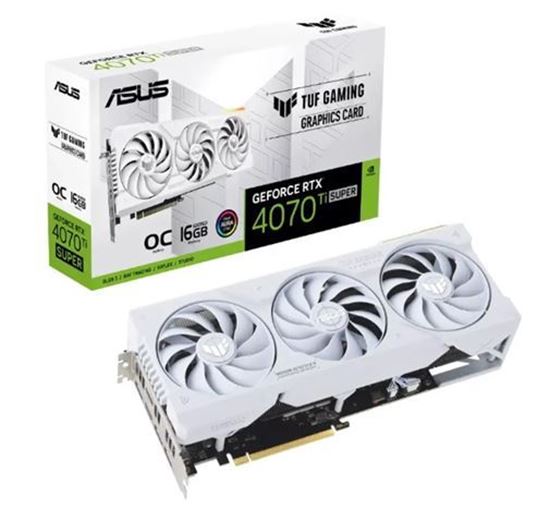 Picture of VGA AS TUF-RTX4070TIS-O16G-WHITE-GAMING