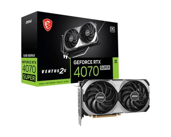 Picture of VGA MSI RTX 4070 SUPER 12G VENTUS 2X OC