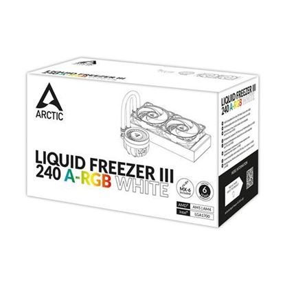 Slika Vodeno hlađenje za procesor Arctic Liquid Freezer III 240 A-RGB(white)